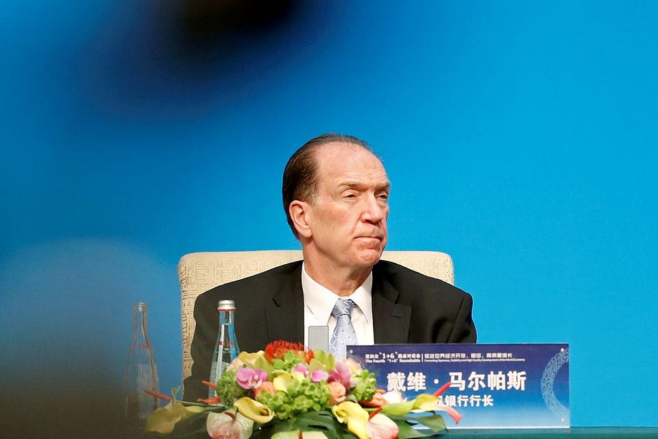 World Bank president David Malpass