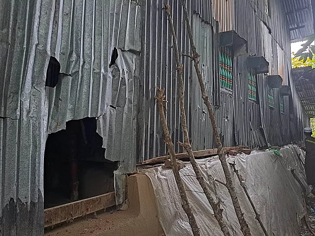 Bayezid's home after the attack