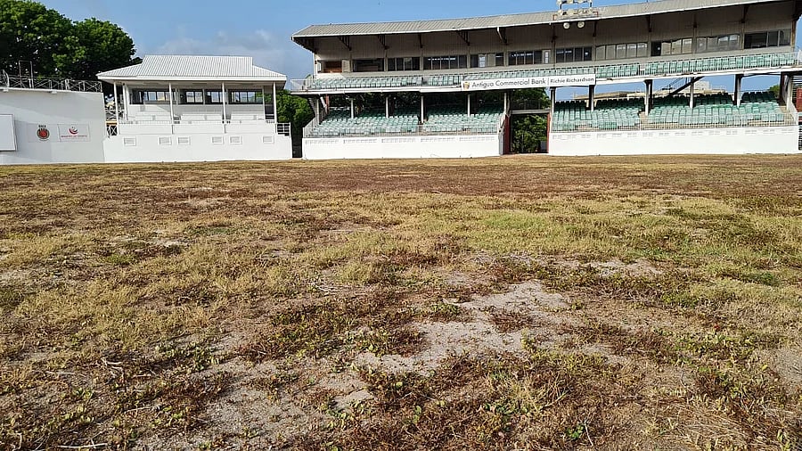 The current state of the Recreation Ground in Antigua