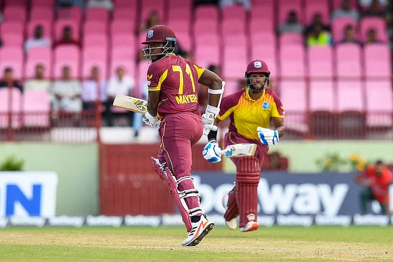 Nicholas Pooran and Kyle Mayers partnership ensure victory against Bangladesh in the third T20I match