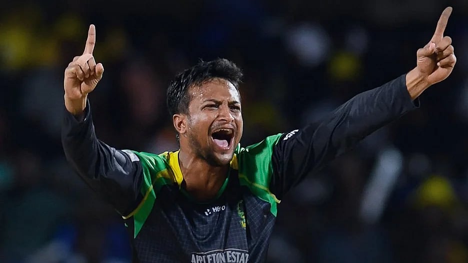 So far Shakib has played for two teams in the CPL