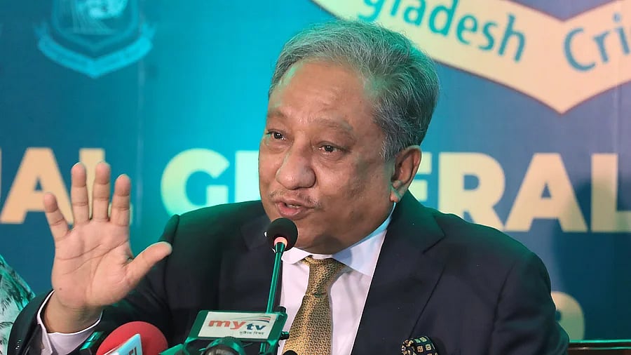 BCB president Nazmul Hassan