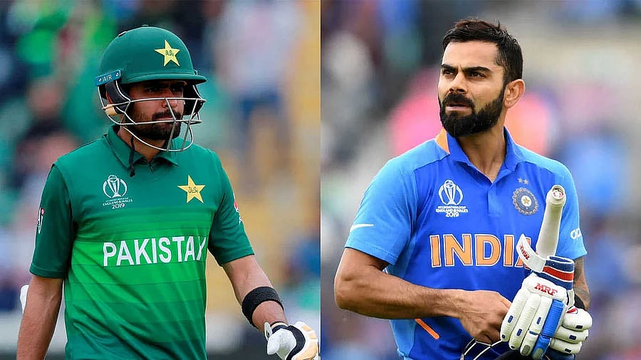 Babar Azam and Virat Kohli