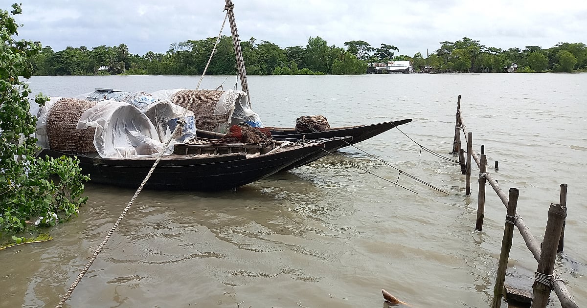Depression: Low-lying areas inundated in Bagerhat