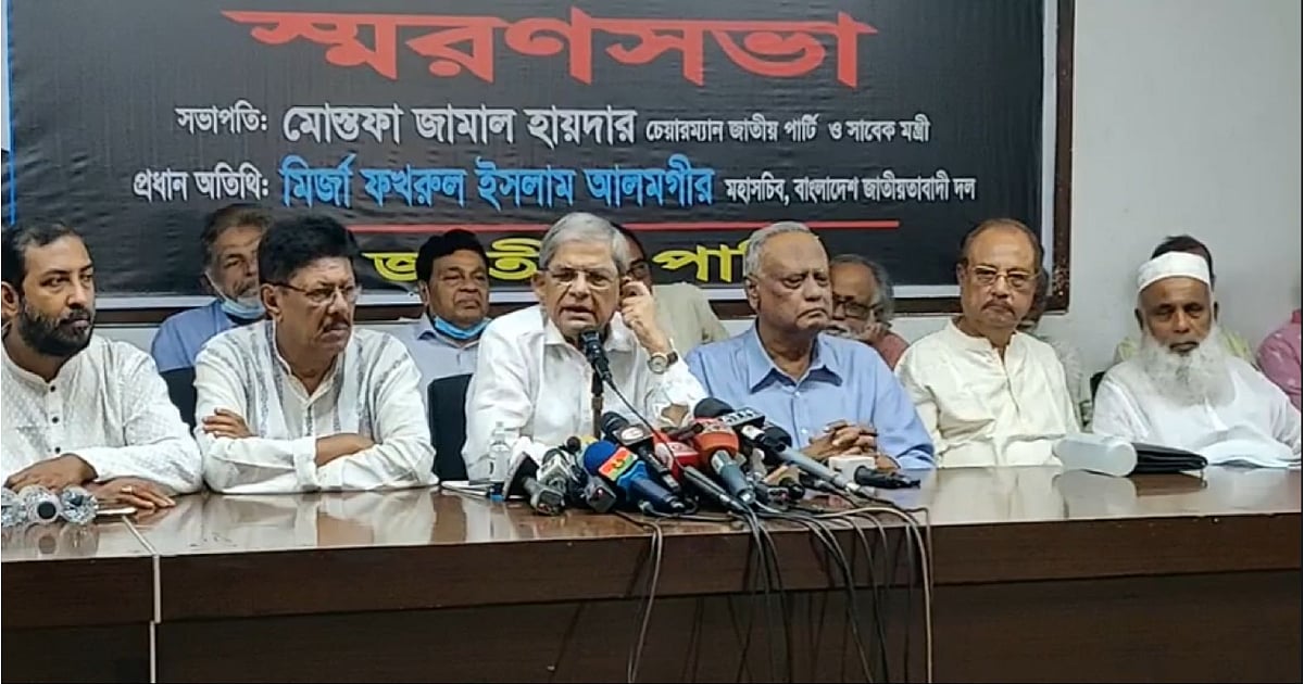 Fakhrul demands for ailing Khaleda’s unconditional release