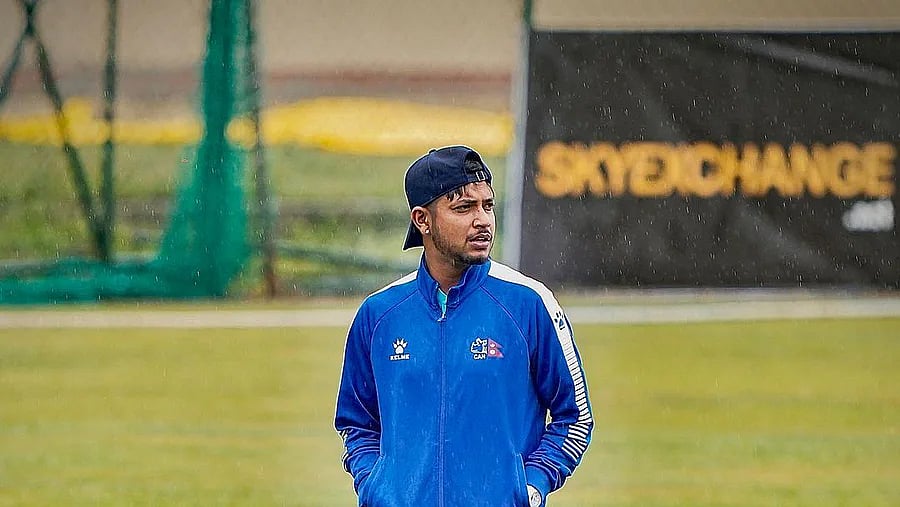 Nepalese leg-spinner Sandeep Lamichhane