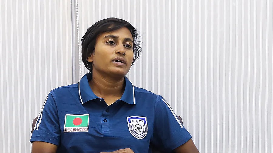 SAFF champion Bangladesh women's team captain Sabina Khatun
