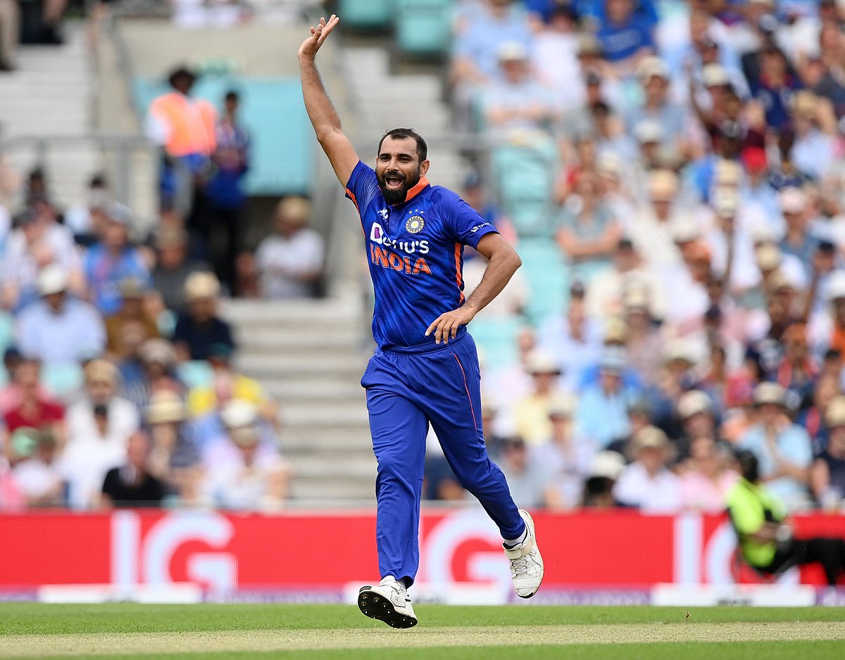 Indian pacer Mohammed Shami