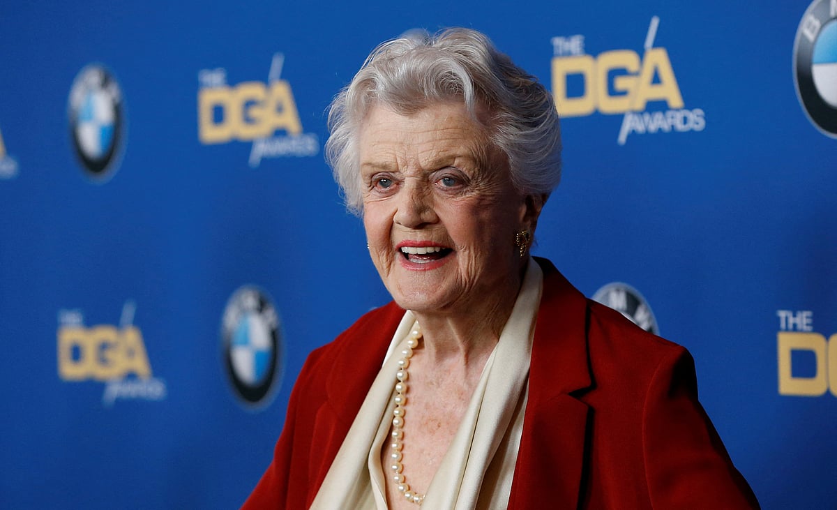 Actor Angela Lansbury poses at the 70th Annual DGA Awards in Beverly Hills, California, US, February 3, 2018