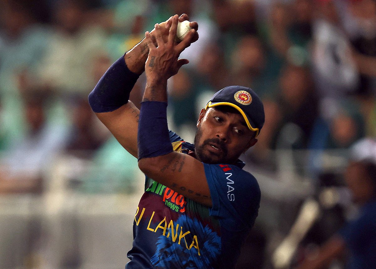 Sri Lanka cricketer Danushka Gunathilaka