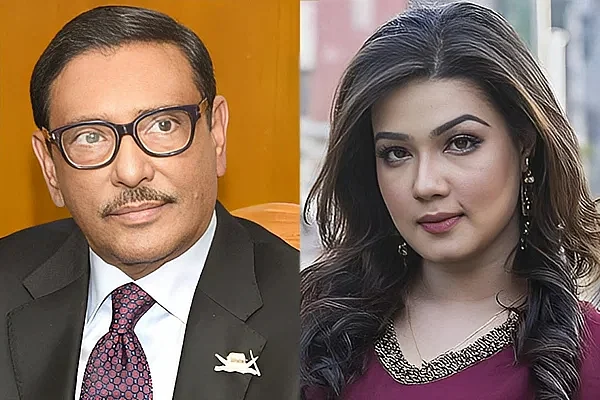 Obaidul Quader and Mahiya Mahi
