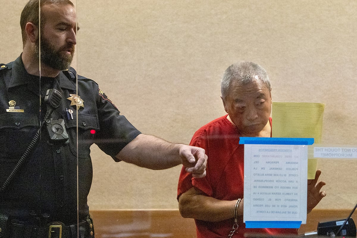 Chunli Zhao appears for his arraignment at San Mateo Superior court in Redwood City, California, U.S., January 25, 2023