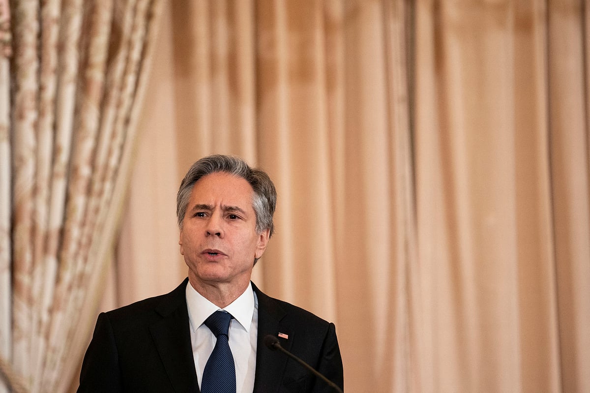 US secretary of state Antony Blinken speaks on the US Strategy on Global Women's Economic Security at the State Department in Washington DC, US, on 4 January, 2023.