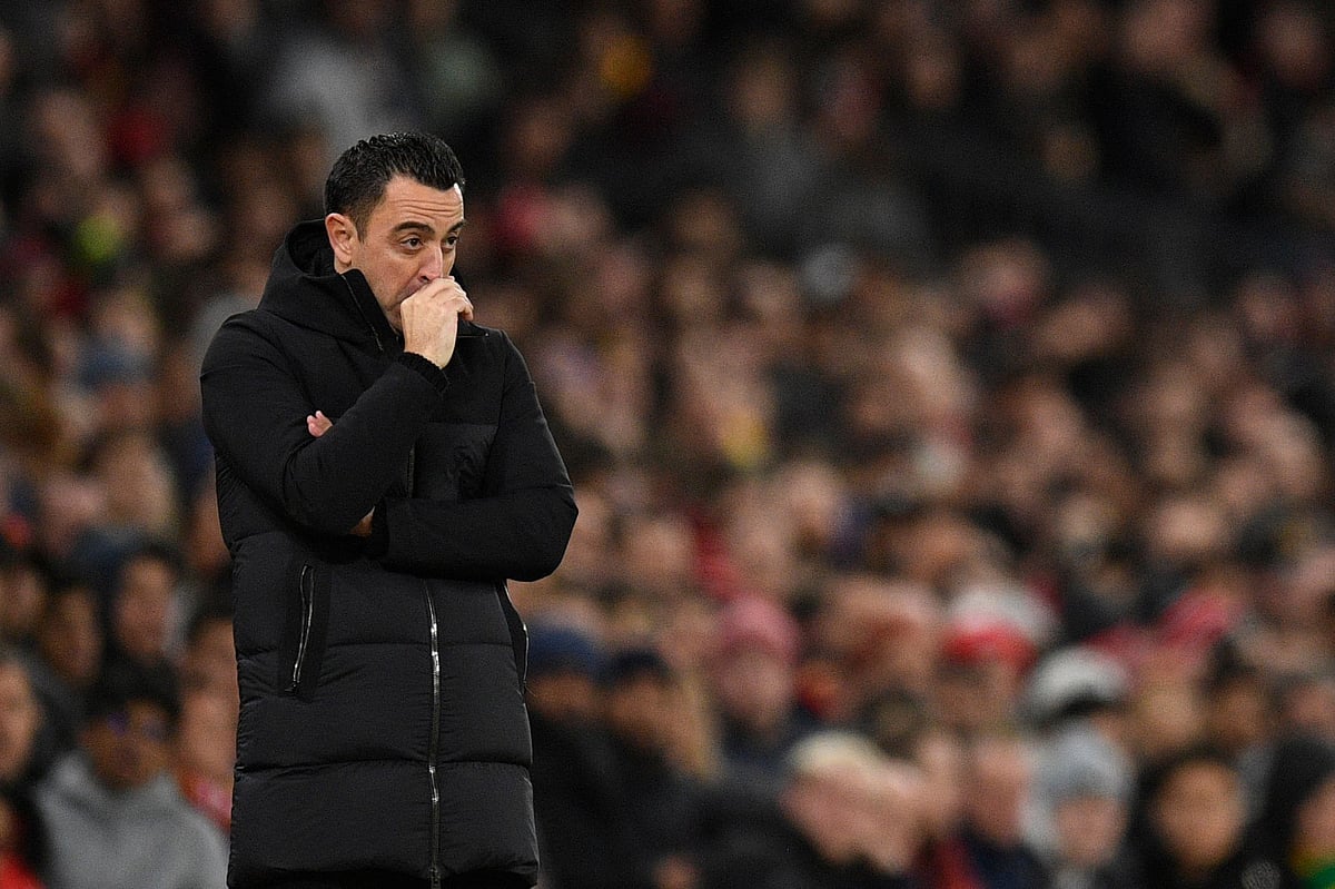 Barcelona's Spanish coach Xavi