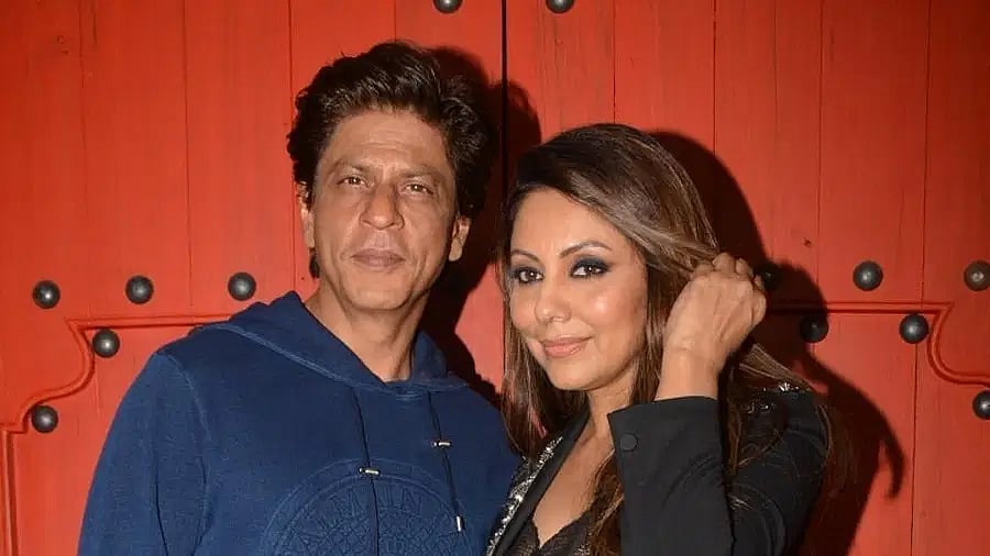 Shah Rukh Khan with his wife Gauri Khan