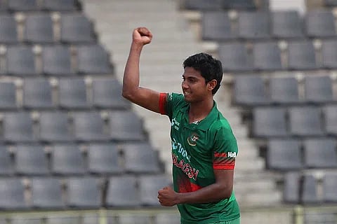 Hasan Mahmud claimed his maiden five-wicket haul in ODIs