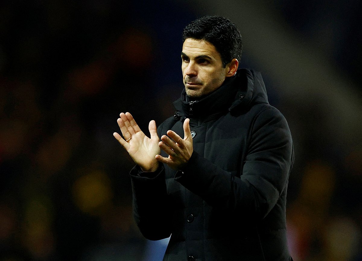 Arsenal manager Mikel Arteta