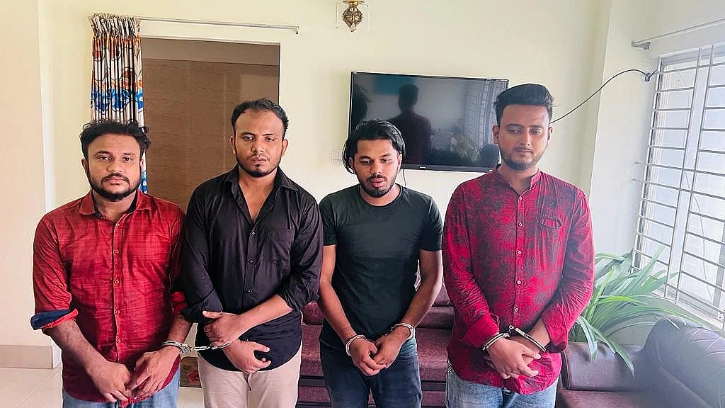 A kidnapping case has been filed against the four people.