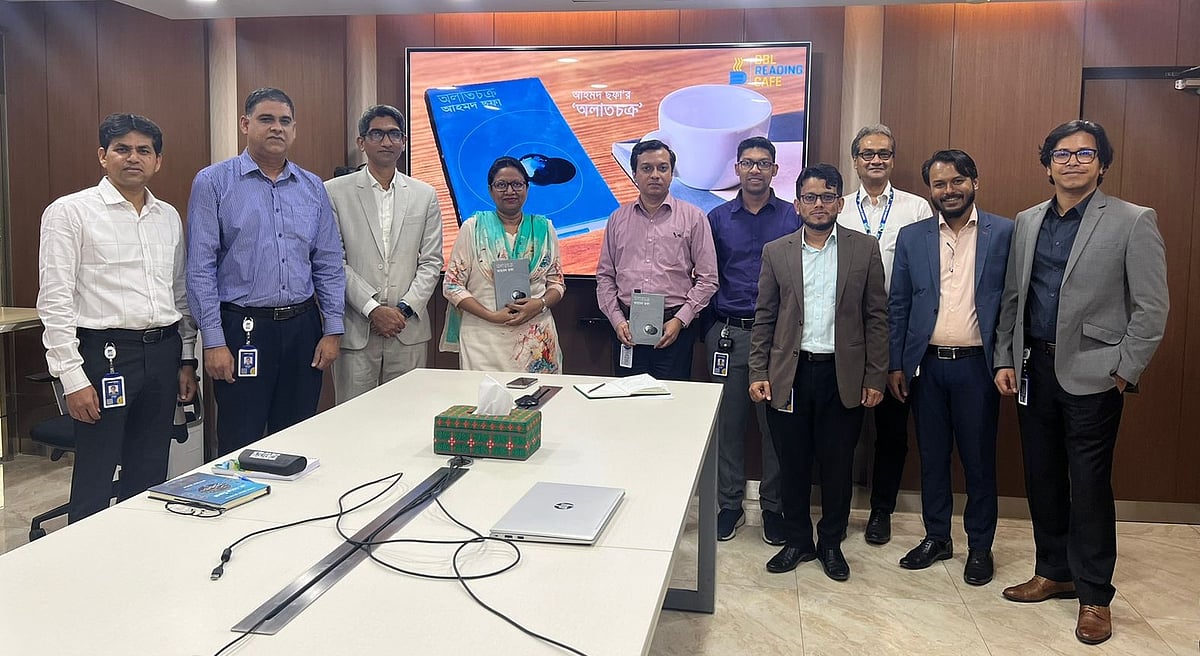 The reading circle was formed by a group of book enthusiasts within the organization who wanted to promote a love of literature and encourage collaboration and critical thinking among their coworkers.