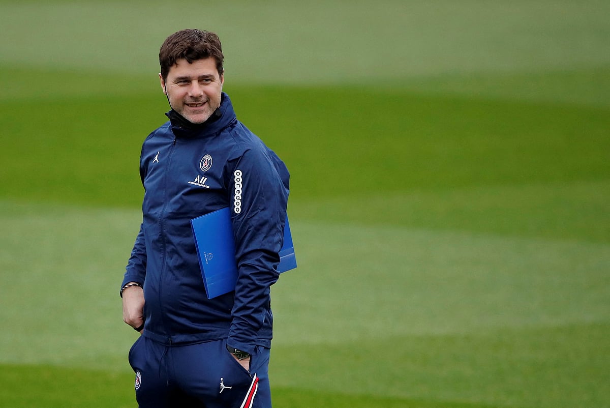 Paris St Germain coach Mauricio Pochettino