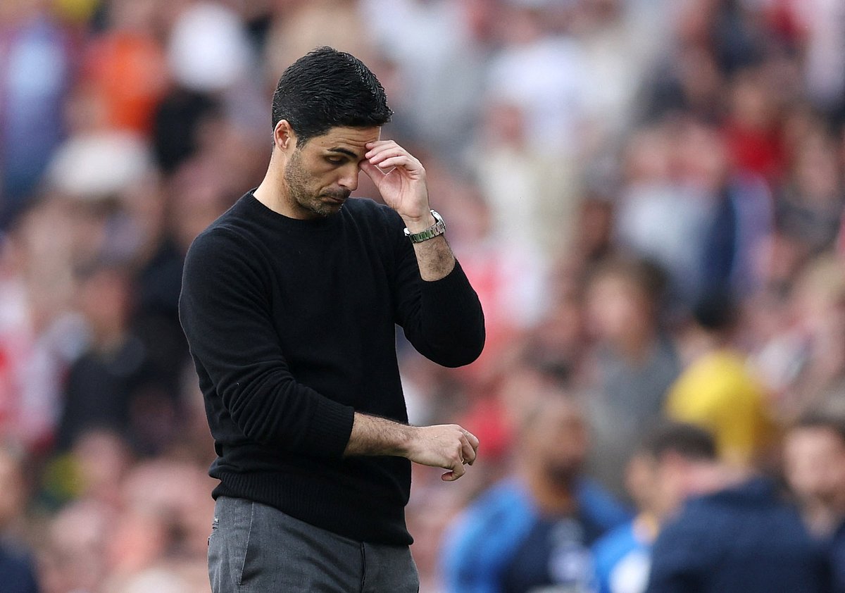 Arsenal manager Mikel Arteta