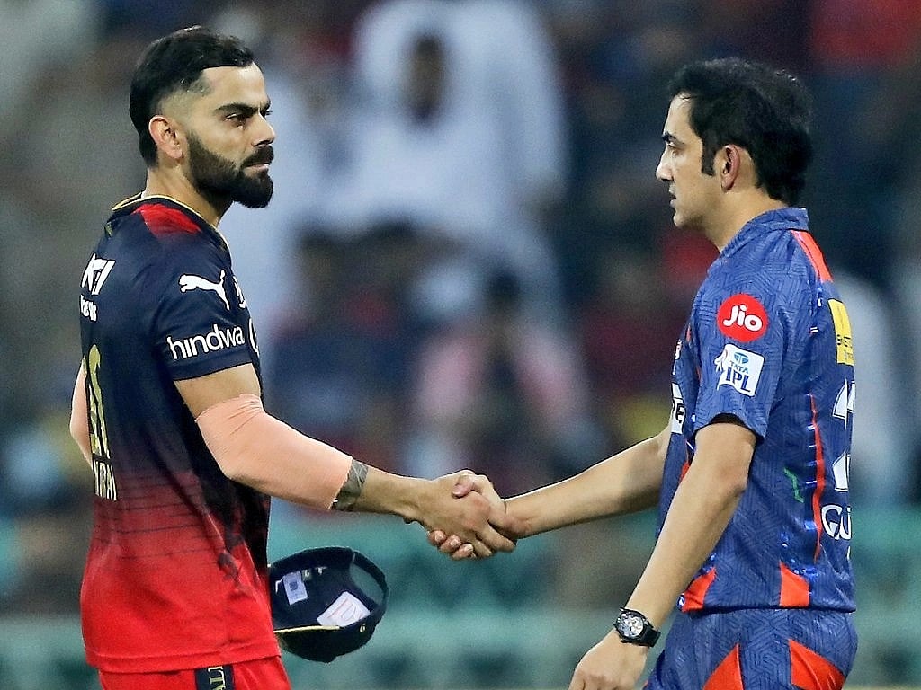 Virat Kohli and Gautam Gambhir