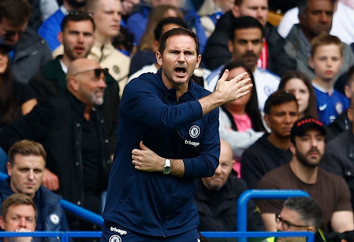 Chelsea manager Frank Lampard