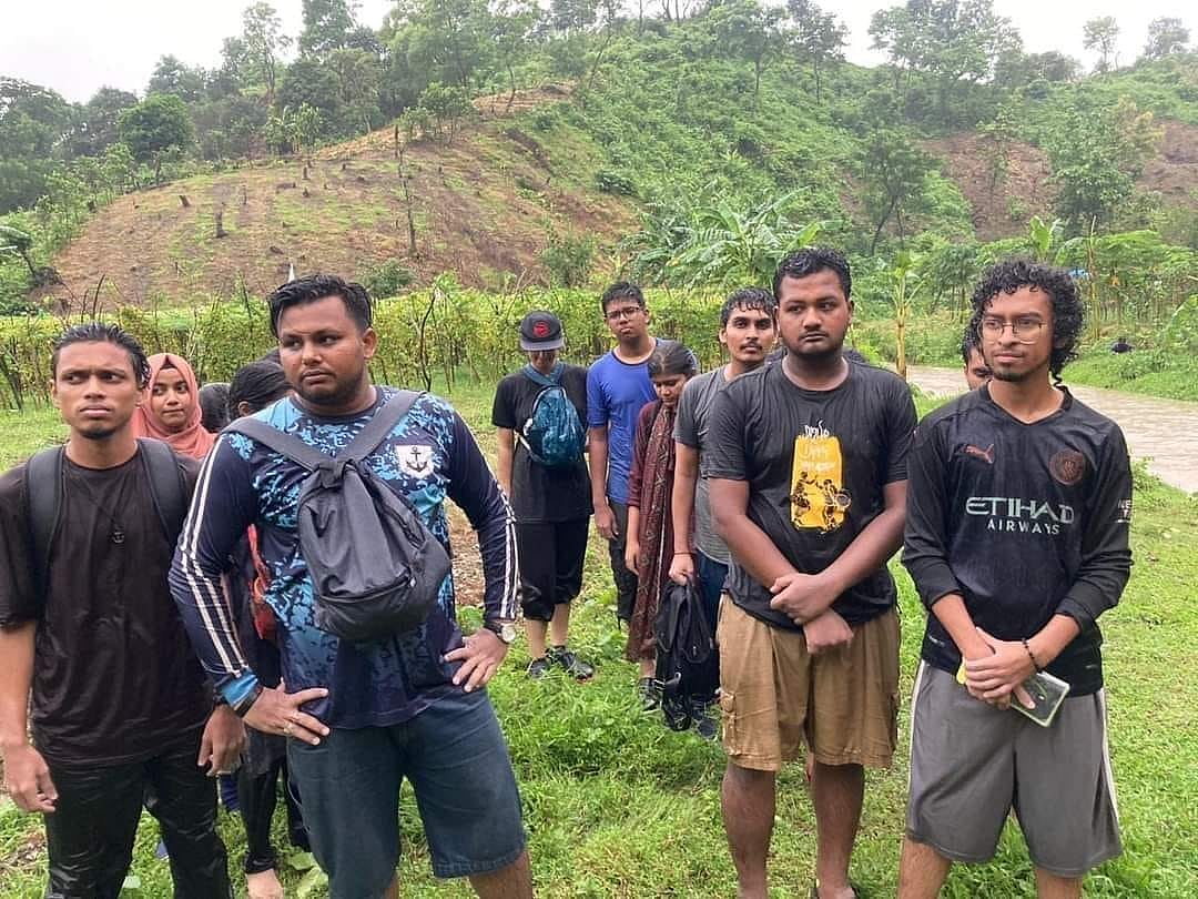 Some of the stranded students