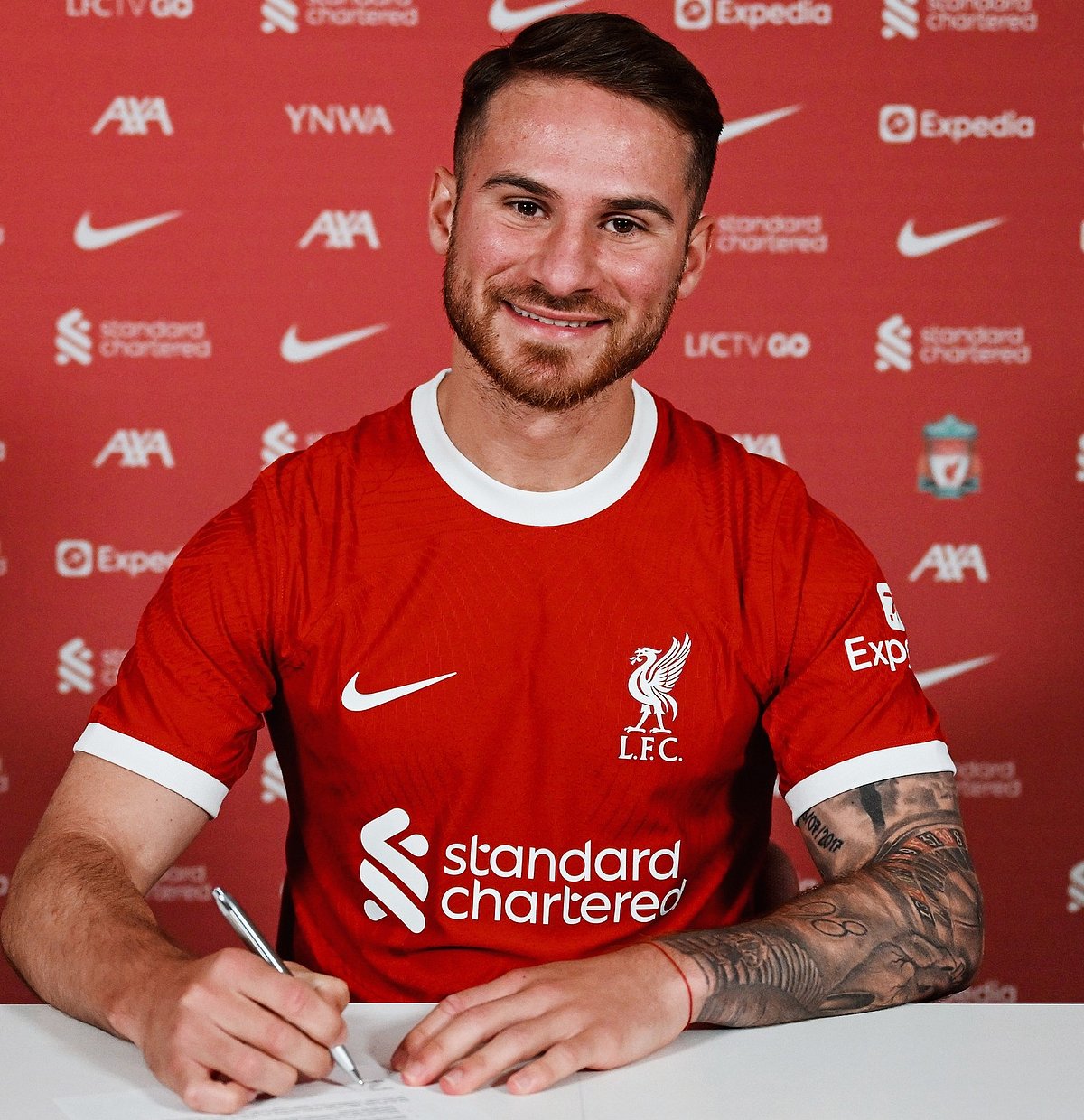 Liverpool's latest recruit Alexis Mac Allister