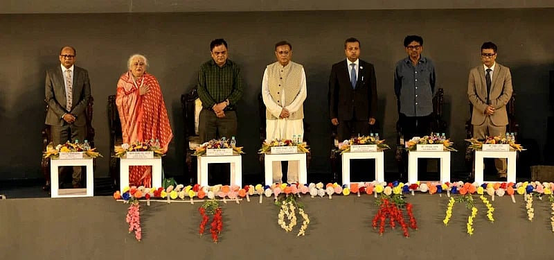 Information and broadcasting minister, Hasan Mahmud on Thursday inaugurated Fifth Bangladesh Film Festival in Kolkata on Thursday, 27 July, 2023.