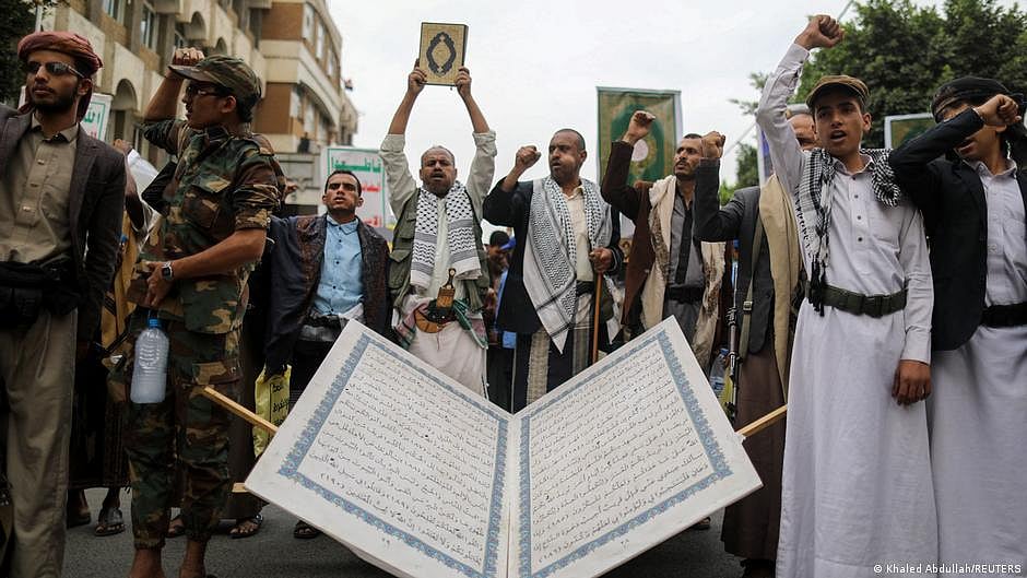 Protesters in several Muslim countries have come out against recent desecration of copies of the Quran in Denmark and Sweden