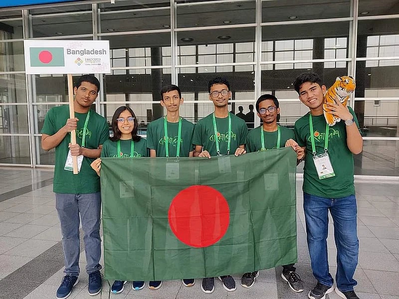 Bangladesh has earned three bronze medals and two prestigious recognitions in the just ended 64th International Mathematical Olympiad.