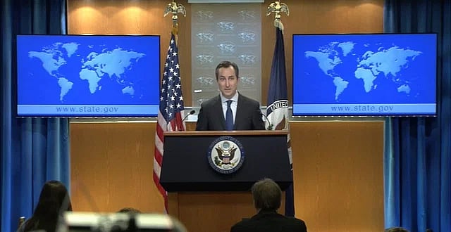 US state department spokesperson Matthew Miller