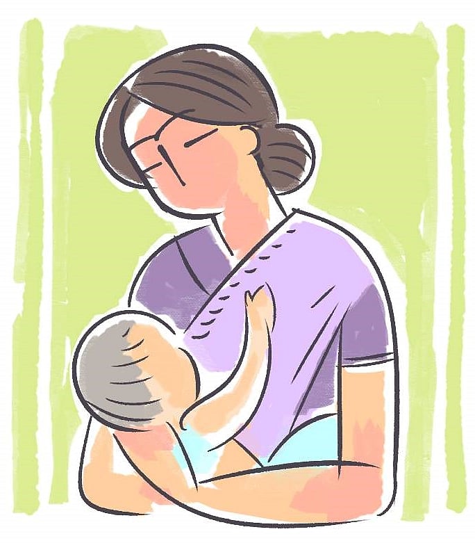 45 pc of babies not getting adequate breast milk