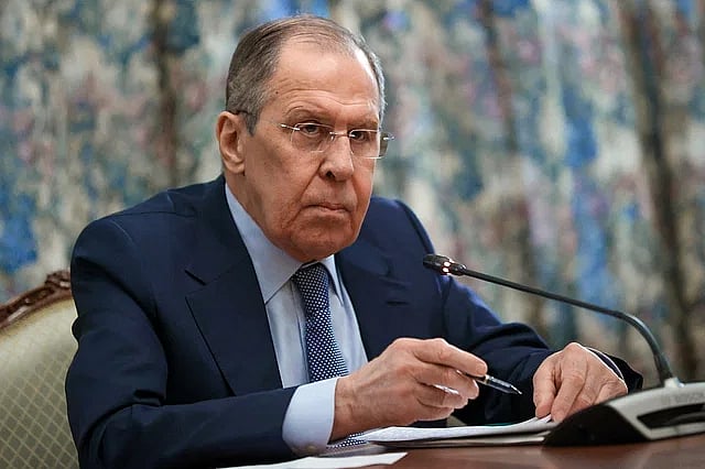 Russian foreign minister Sergey Lavrov