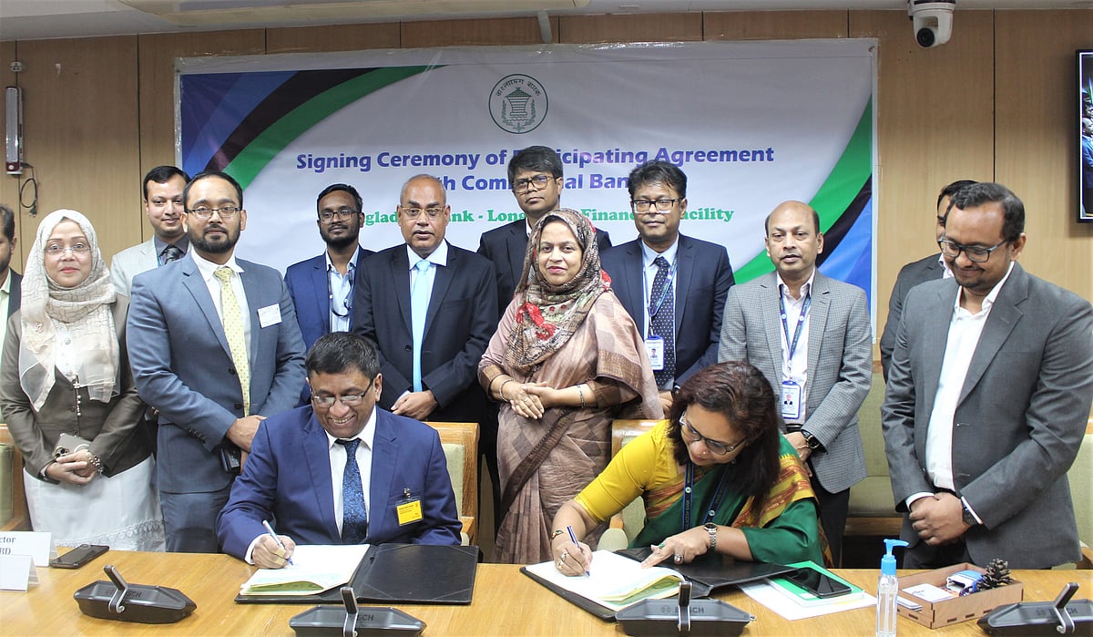 A glimpse of the agreement signing ceremony.