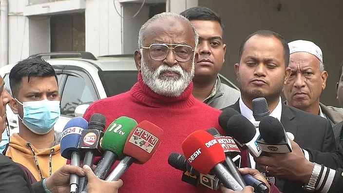 Trinomul BNP secretary general spoke to the newspersons at the office of the Narayanganj SP on Wednesday