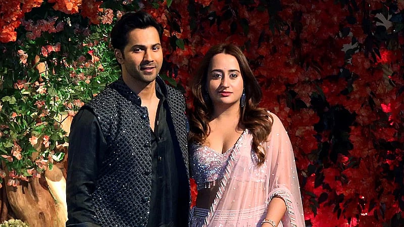 Varun Dhawan and Natasha Dalal