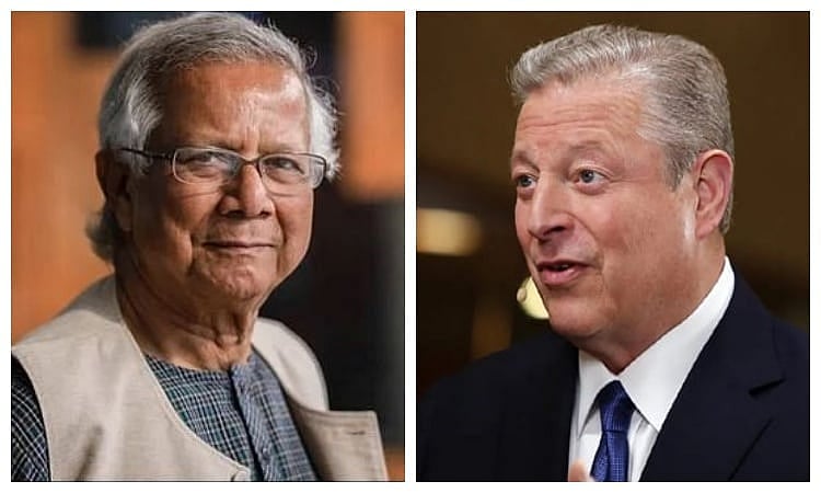 Muhammad Yunus and Al Gore