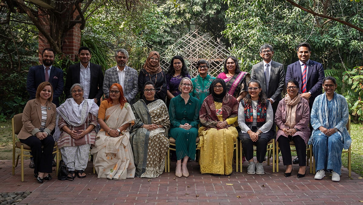 British High Commissioner to Bangladesh Sarah Cooke hosted a send-off reception at her residence on 3 February 2025 to congratulate the entrepreneurs ahead of their departure to the UK.