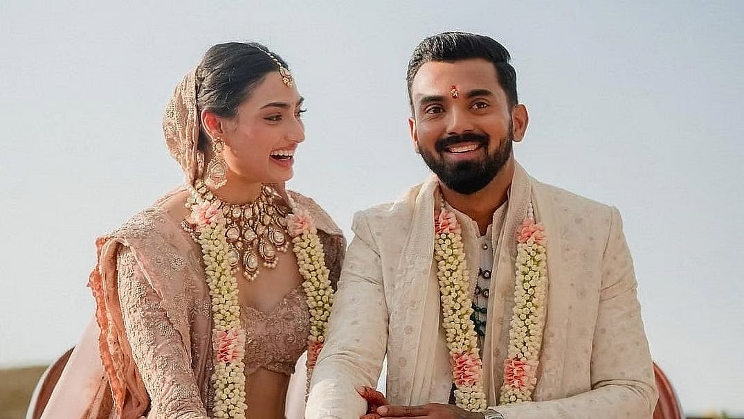 Actress Athiya Shetty and cricketer KL Rahul