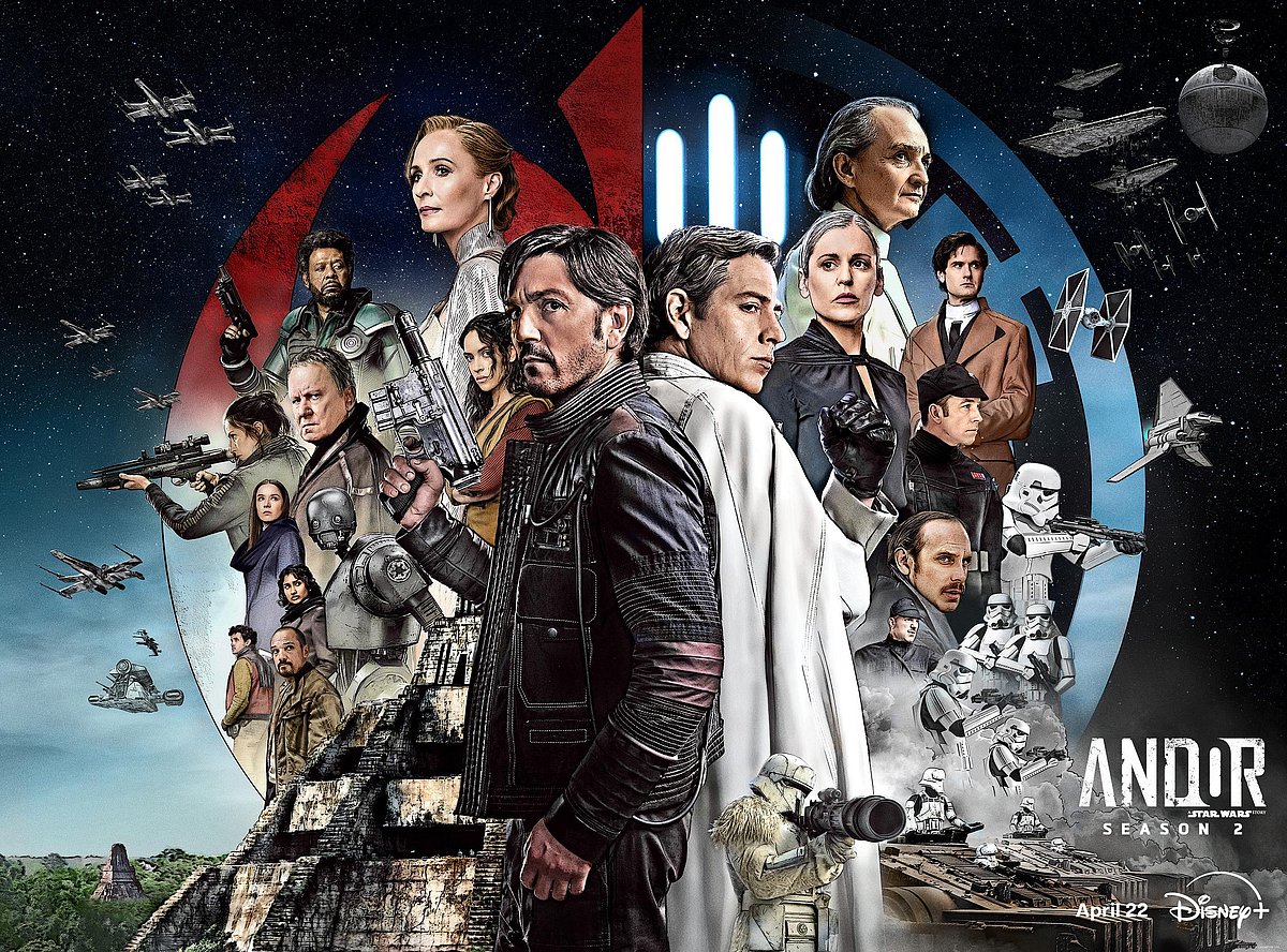 Poster of the Star Wars series 'Andor'.