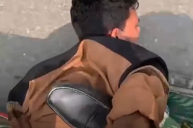 A video of the incident went viral on Facebook