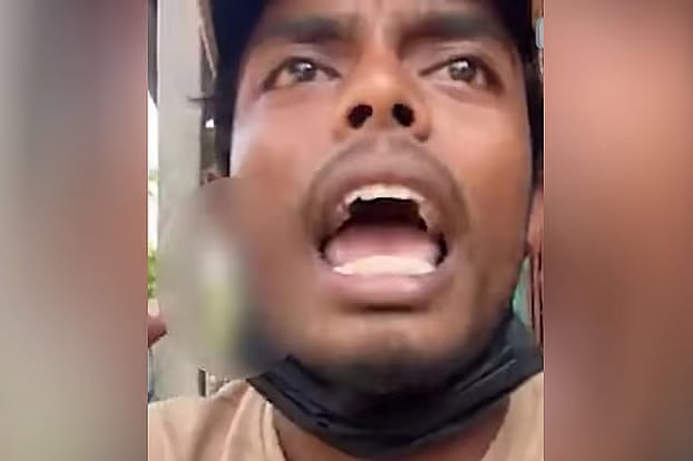 A young man, claiming to have been shot, was seen asking for help in a video that has gone viral on social media. The video shows him pleading.