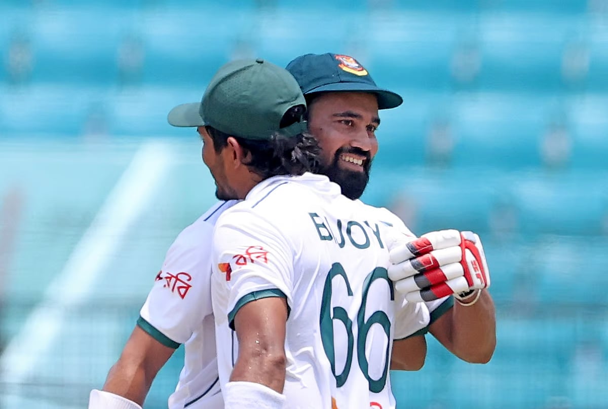 Shadman Islam scored his sixth Test fifty as Bangladesh made a steady start to their first innings in the Chattogram Test against Zimbabwe on 29 April 2025.