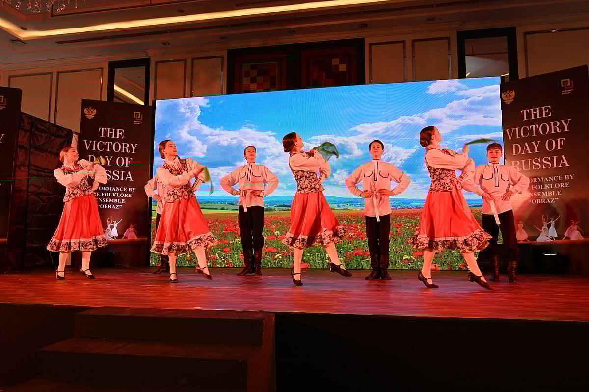 Russian embassy in Dhaka celebrates Victory Day in a city hotel on 11 May