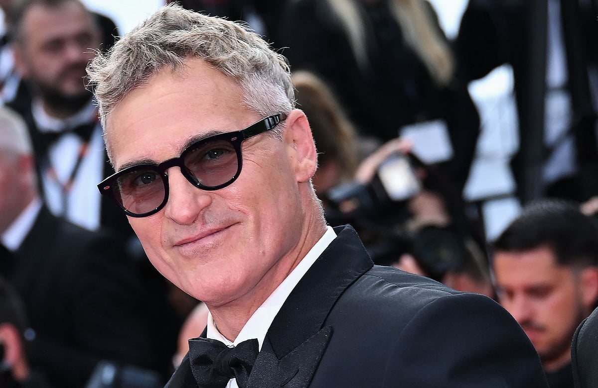 US actor Joaquin Phoenix arrives for the screening of the film 'Eddington' at the 78th edition of the Cannes Film Festival in Cannes, southern France, on 16 May 2025.