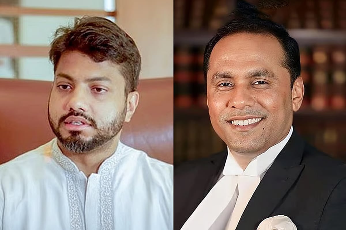 (From L-R) Ishraque Hossain and Kayser Kamal