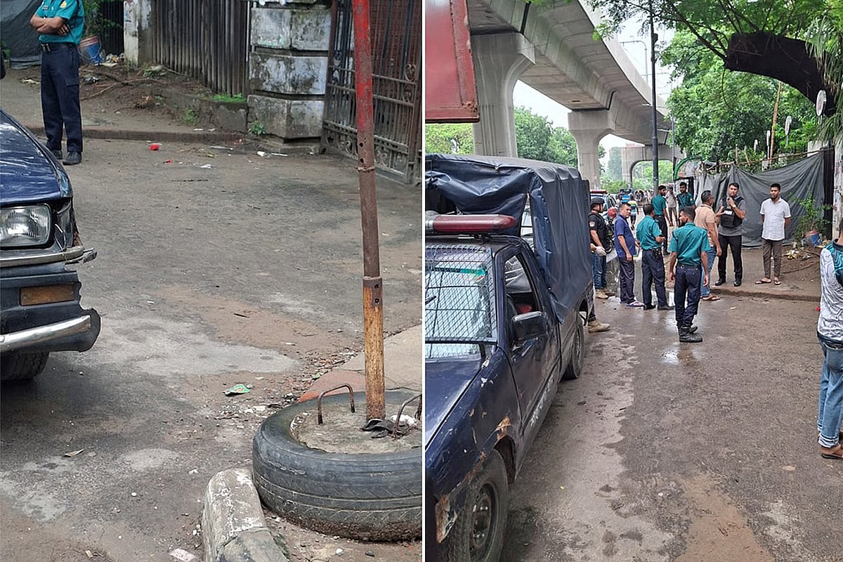 There has been an explosion of a ‘crude bomb-like firecracker’ in front of the gate of the International Crimes Tribunal (ICT), adjacent to the Shishu Academy in the capital.