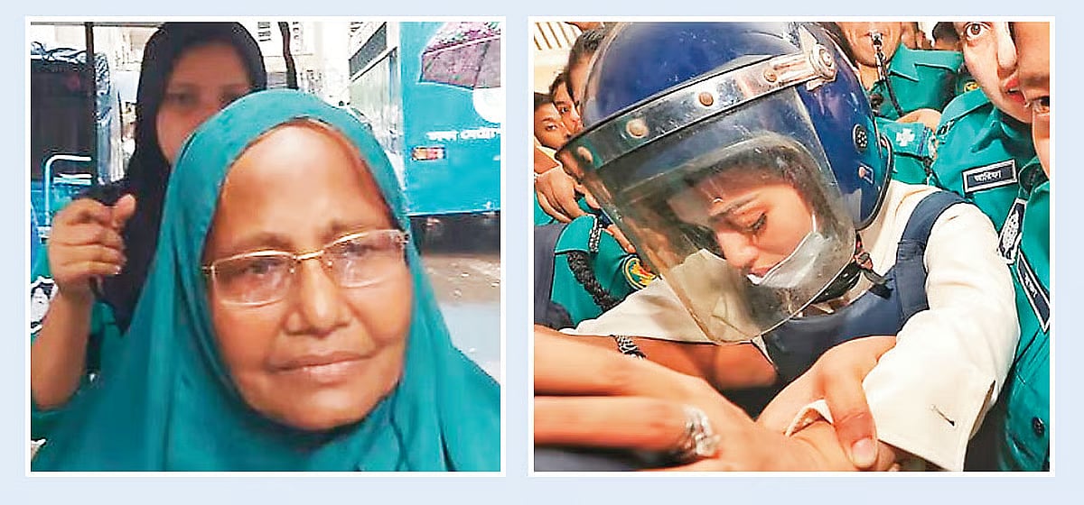 Former Jagannath University teacher Anowara Begum and actress Nusraat Faria who were recently arrested in attempted murder case, have both been granted bail.